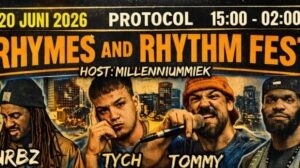 flyer Rhymes and Rhythm fest Cropped